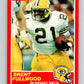 1989 Score #177 Brent Fullwood Mint RC Rookie Green Bay Packers  Image 1
