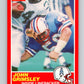 1989 Score #182 John Grimsley Mint Houston Oilers  Image 1