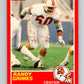 1989 Score #187 Randy Grimes Mint Tampa Bay Buccaneers  Image 1