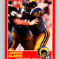 1989 Score #195 Jackie Slater Mint Los Angeles Rams  Image 1