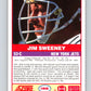 1989 Score #196 Jim Sweeney Mint New York Jets  Image 2
