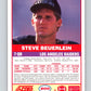 1989 Score #200 Steve Beuerlein Mint RC Rookie Los Angeles Raiders  Image 2