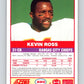 1989 Score #220 Kevin Ross Mint RC Rookie Kansas City Chiefs