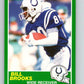 1989 Score #228 Bill Brooks Mint Indianapolis Colts  Image 1
