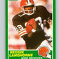 1989 Score #229 Reggie Langhorne Mint RC Rookie Cleveland Browns  Image 1
