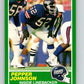 1989 Score #230 Pepper Johnson Mint New York Giants  Image 1