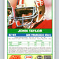 1989 Score #238 John Taylor Mint RC Rookie San Francisco 49ers