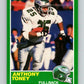 1989 Score #240 Anthony Toney Mint Philadelphia Eagles  Image 1