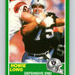 1989 Score #242 Howie Long Mint Los Angeles Raiders  Image 1