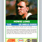 1989 Score #242 Howie Long Mint Los Angeles Raiders  Image 2