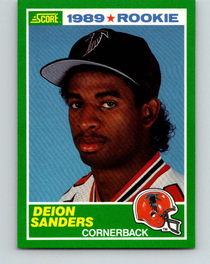 1989 Score #246 Deion Sanders Mint RC Rookie Atlanta Falcons