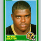 1989 Score #248 Wayne Martin Mint RC Rookie New Orleans Saints  Image 1