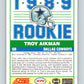 1989 Score #270 Troy Aikman Mint RC Rookie Dallas Cowboys