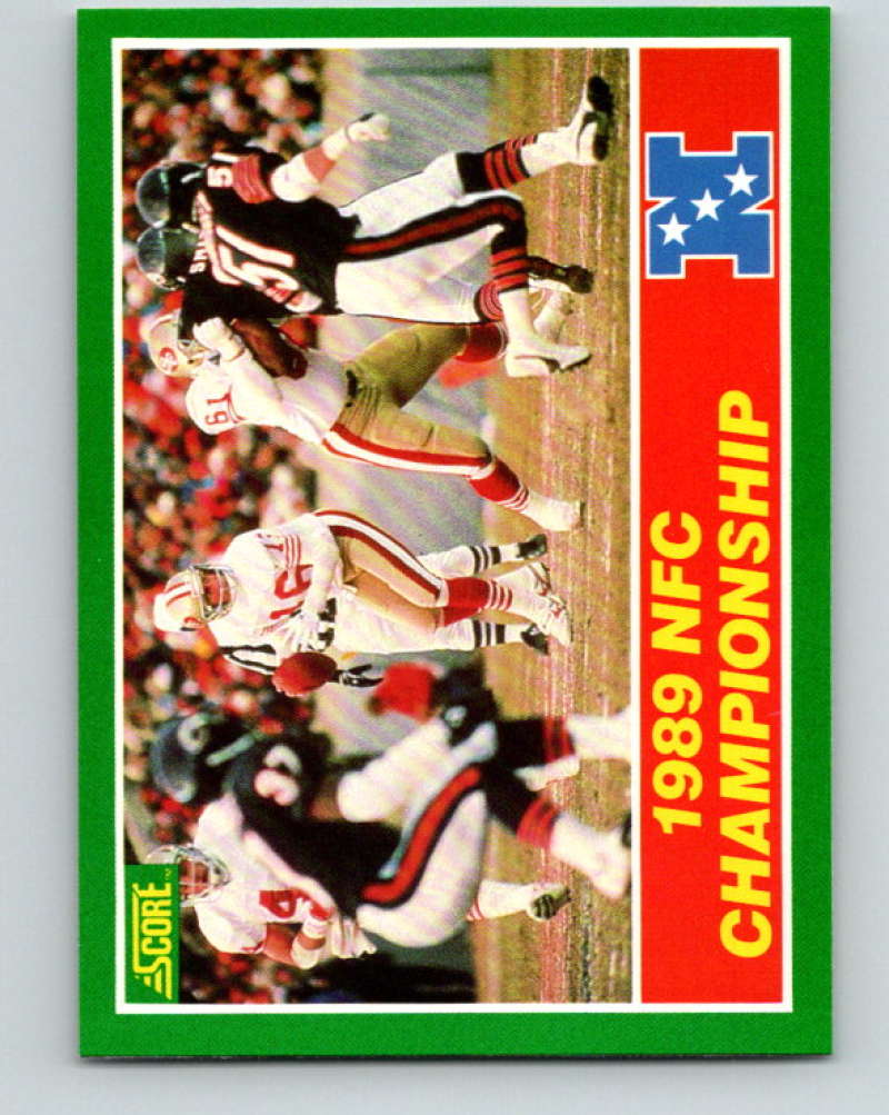 1989 Score #274 Joe Montana NFC Championship Mint San Francisco 49ers  Image 1