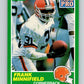 1989 Score #285 Frank Minnifield AP Mint Cleveland Browns  Image 1