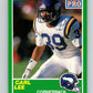 1989 Score #289 Carl Lee AP Mint RC Rookie Minnesota Vikings  Image 1