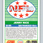 1989 Score #292 Jerry Rice AP Mint San Francisco 49ers