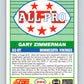 1989 Score #294 Gary Zimmerman AP Mint Minnesota Vikings  Image 2