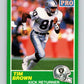 1989 Score #305a Tim Brown ERR Mint Los Angeles Raiders