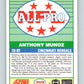 1989 Score #309 Anthony Munoz AP Mint Cincinnati Bengals  Image 2
