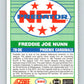 1989 Score #320 Freddie Joe Nunn P Mint Phoenix Cardinals  Image 2