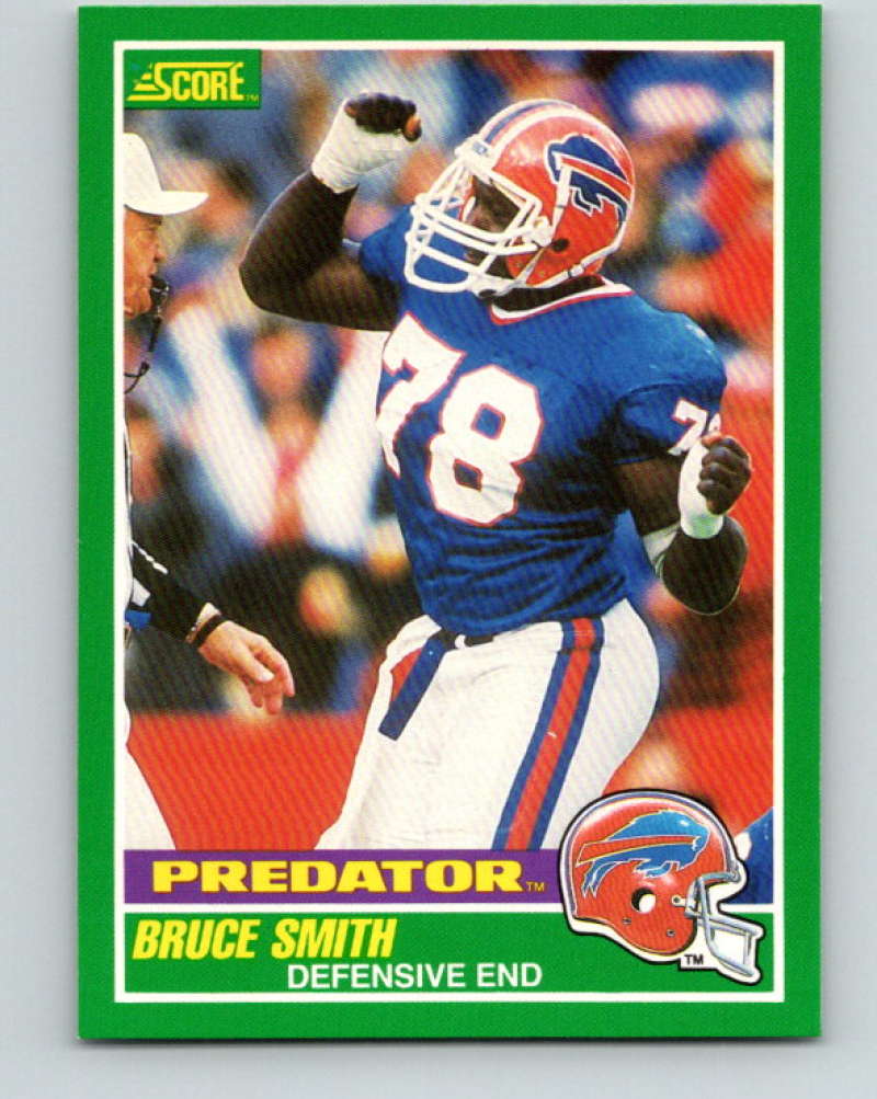 1989 Score #325 Bruce Smith P Mint Buffalo Bills  Image 1