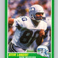 1989 Score #327 Steve Largent RB Mint Seattle Seahawks  Image 1