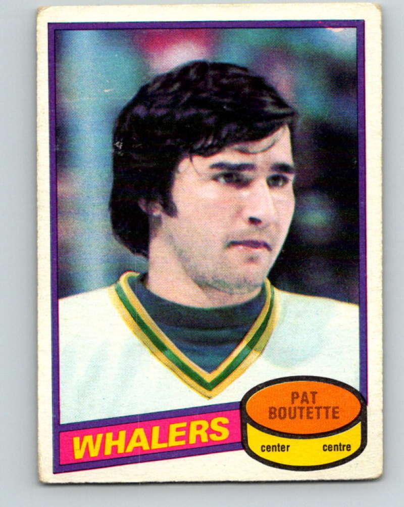 1980-81 O-Pee-Chee #14 Pat Boutette NHL Hartford Whalers  7771 Image 1