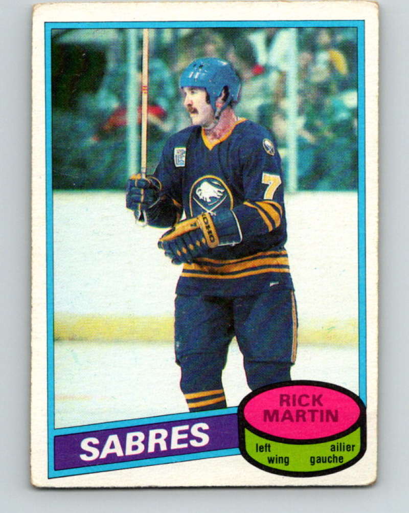 1980-81 O-Pee-Chee #51 Rick Martin NHL Buffalo Sabres  7808 Image 1