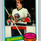 1980-81 O-Pee-Chee #102 Bob Nystrom NHL New York Islanders  7859 Image 1