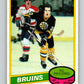 1980-81 O-Pee-Chee #129 Al Secord NHL RC Rookie Boston Bruins  7886 Image 1