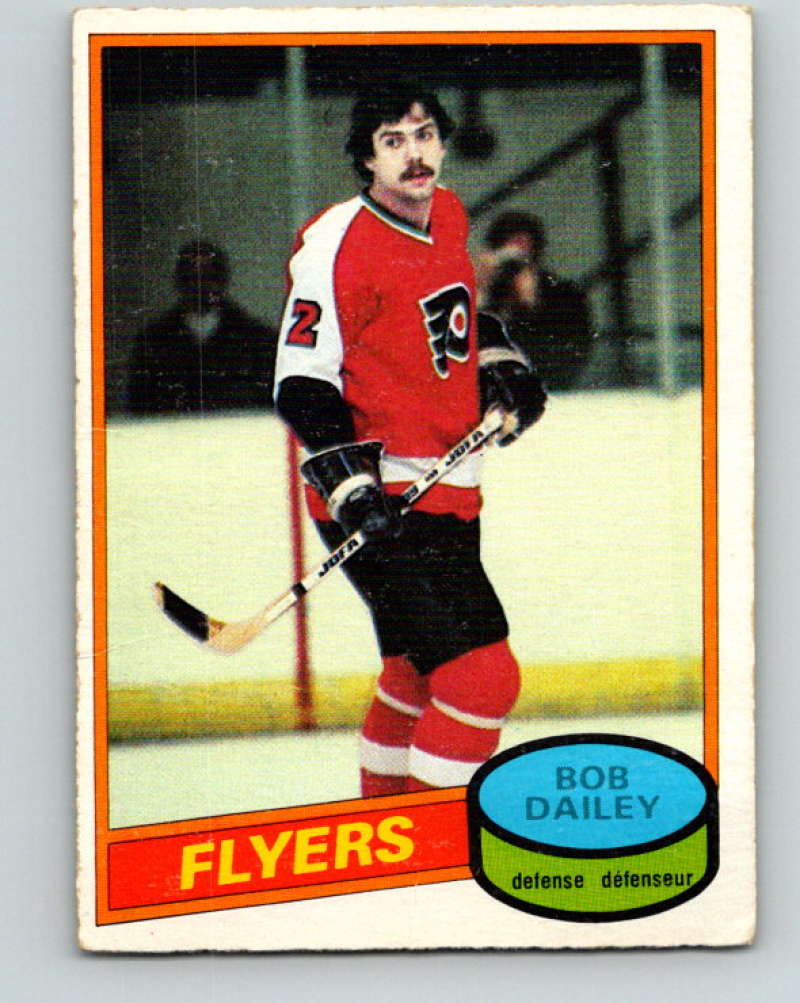 1980-81 O-Pee-Chee #131 Bob Dailey NHL Philadelphia Flyers  7888 Image 1