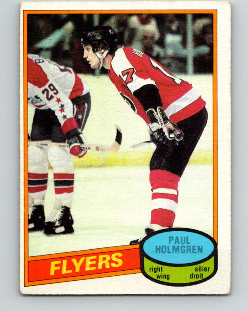 1980-81 O-Pee-Chee #172 Paul Holmgren NHL Philadelphia Flyers  7929 Image 1