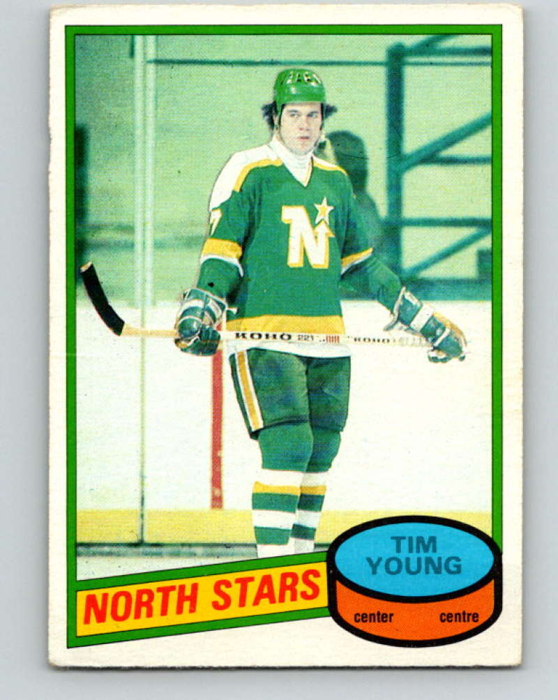 1980-81 O-Pee-Chee #174 Tim Young NHL Minnesota North Stars  7931 Image 1