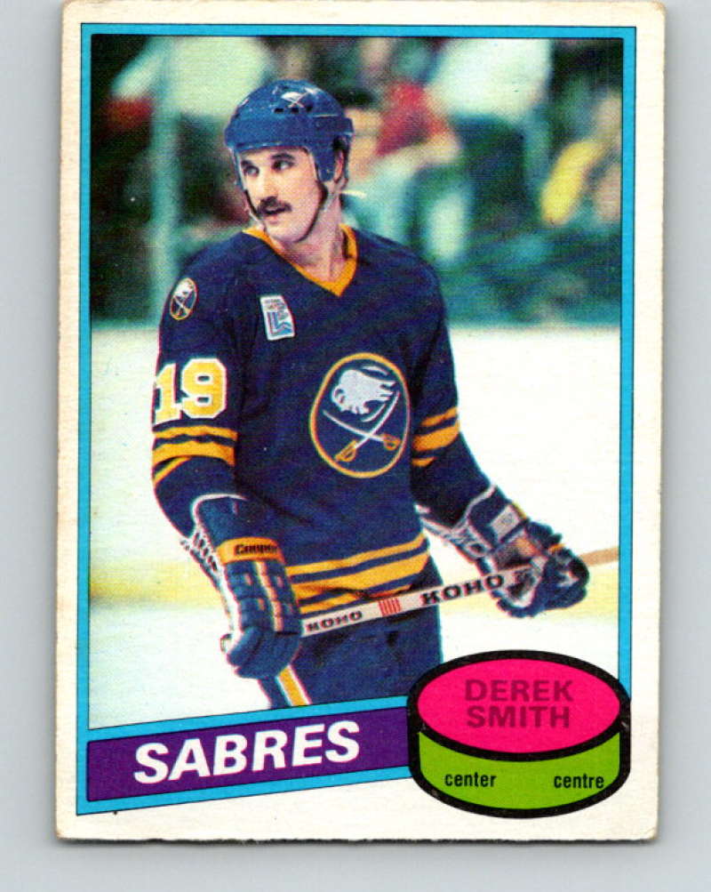 1980-81 O-Pee-Chee #199 Derek Smith NHL Buffalo Sabres  7956 Image 1
