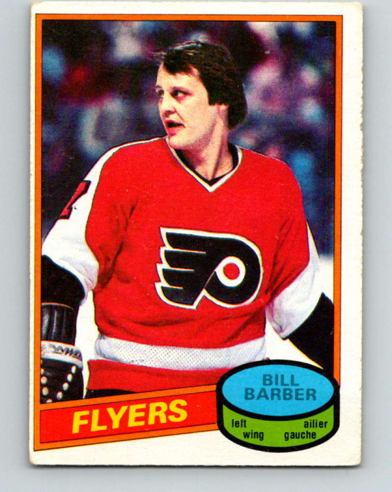 1980-81 O-Pee-Chee #200 Bill Barber NHL Philadelphia Flyers  7957 Image 1