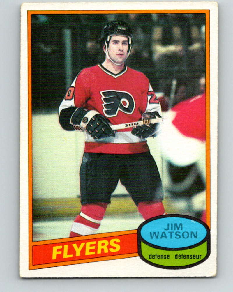 1980-81 O-Pee-Chee #224 Jim Watson NHL Philadelphia Flyers  7981 Image 1