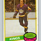 1980-81 O-Pee-Chee #342 Randy Manery NHL Los Angeles Kings  8099 Image 1