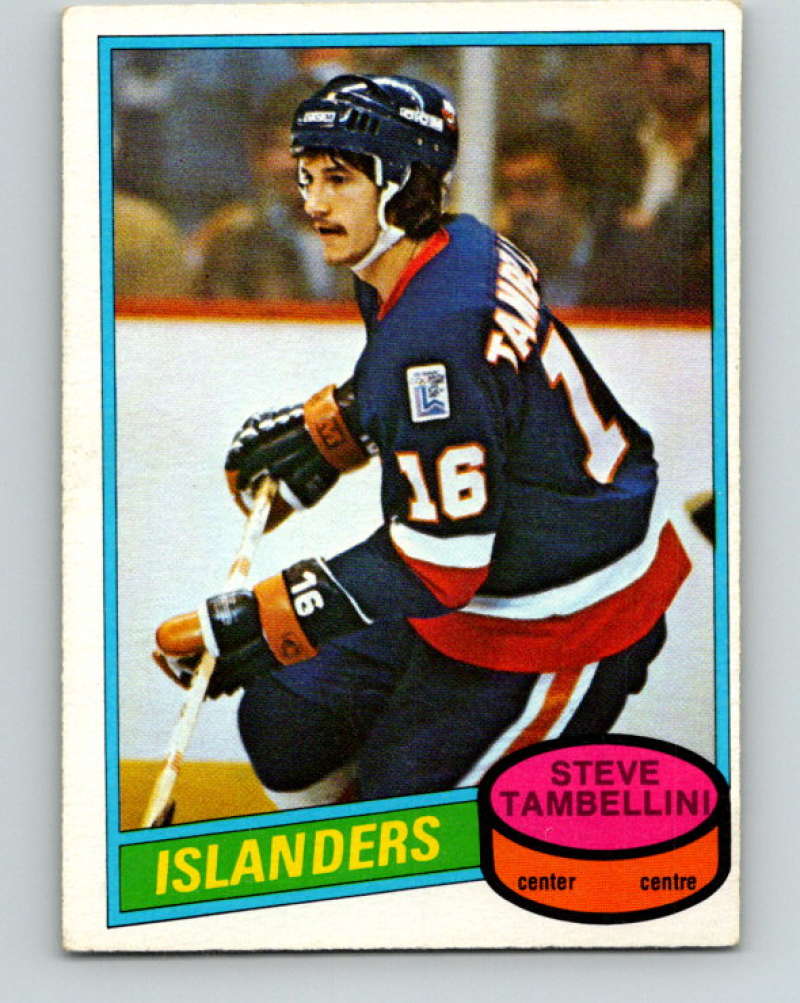 1980-81 O-Pee-Chee #365 Steve Tambellini NHL RC Rookie Islanders  8122