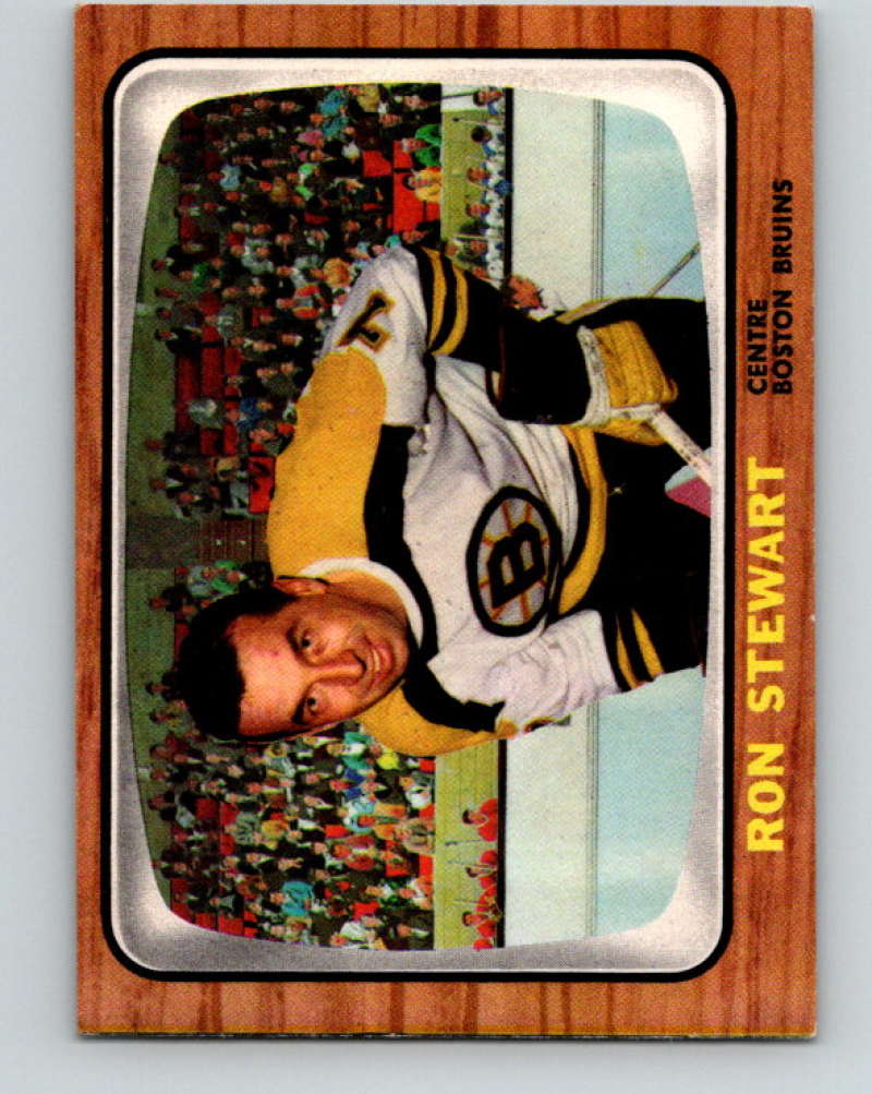 1966-67 Topps #94 Ron Stewart NHL Boston Bruins  8191