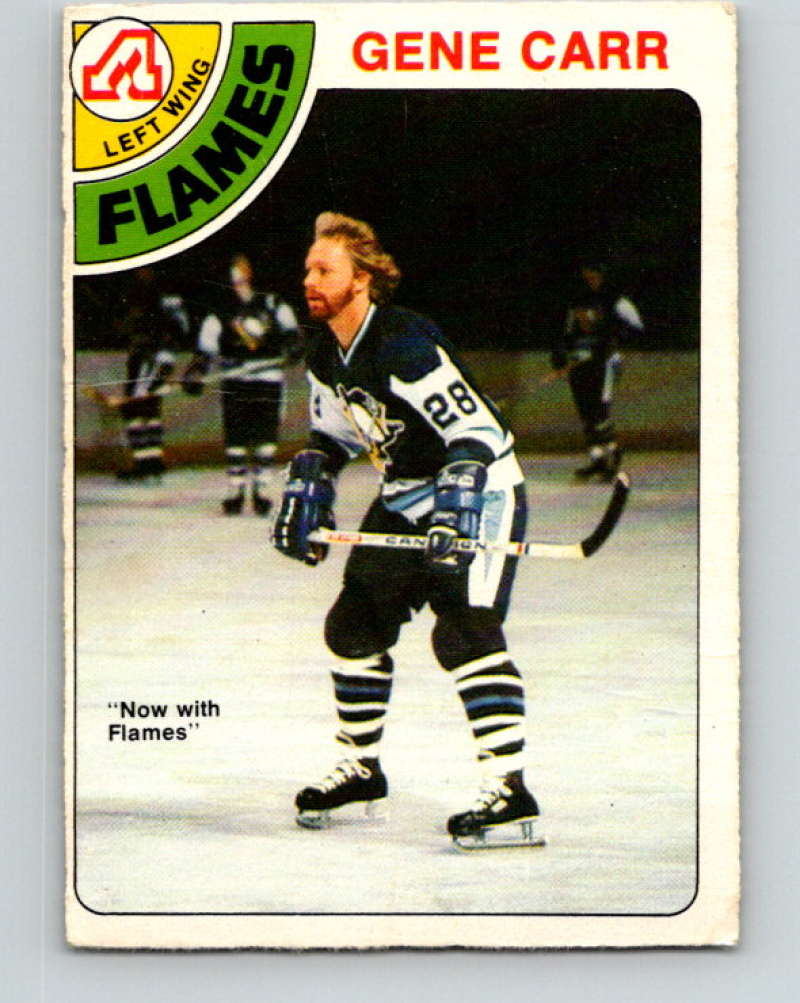 1978-79 O-Pee-Chee #14 Gene Carr  Atlanta Flames  8313 Image 1