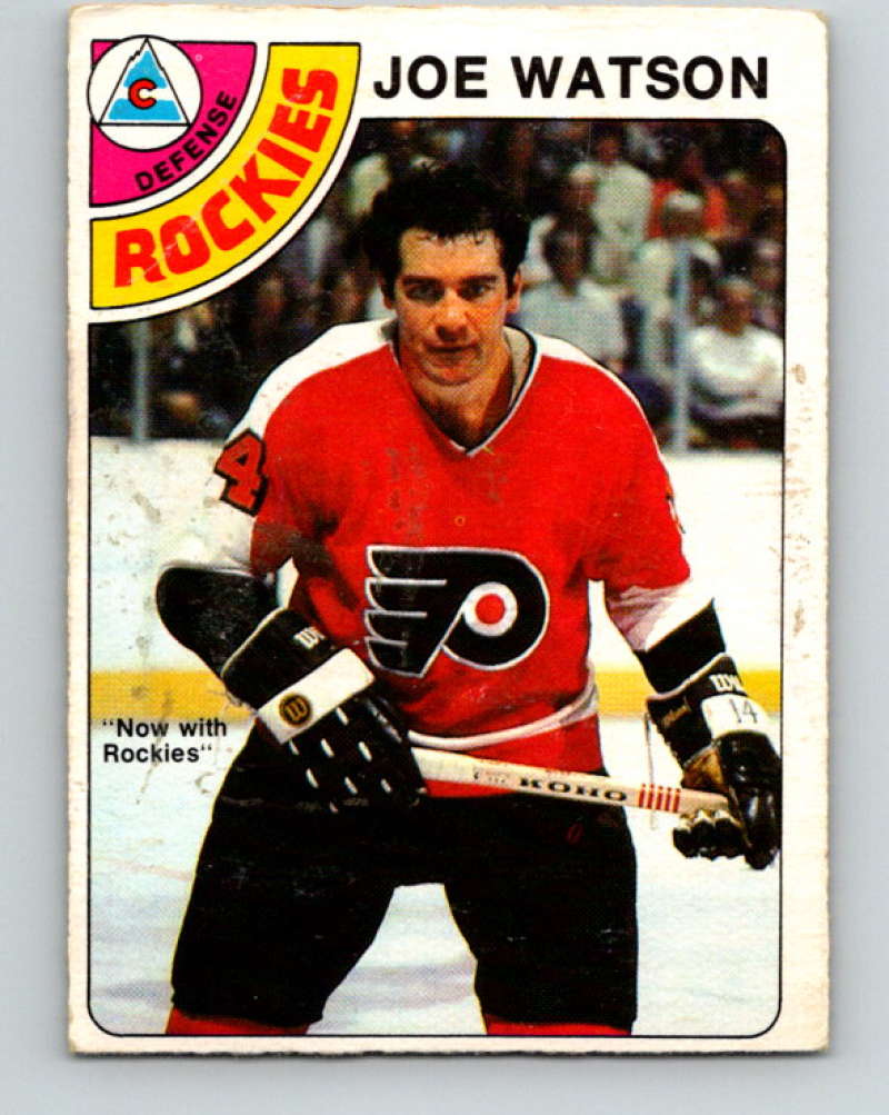 1978-79 O-Pee-Chee #43 Joe Watson  Colorado Rockies  8342