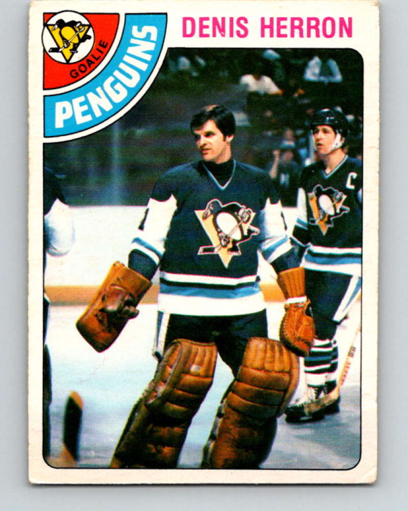 1978-79 O-Pee-Chee #172 Denis Herron  Pittsburgh Penguins  8471