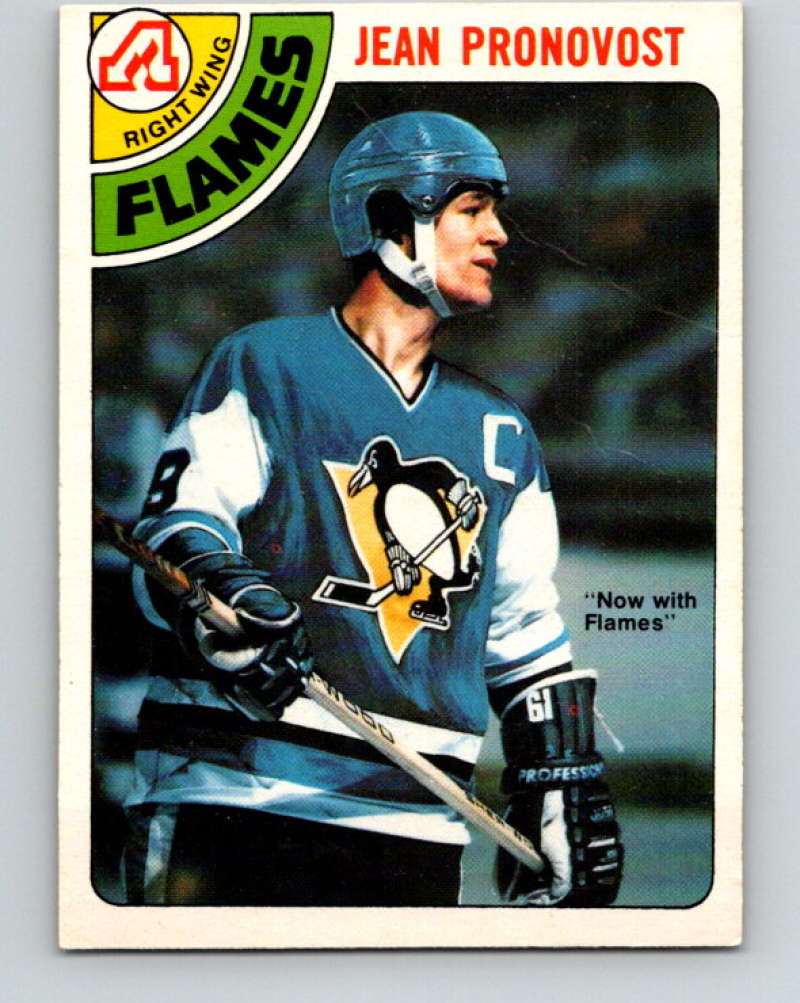 1978-79 O-Pee-Chee #184 Jean Pronovost  Atlanta Flames  8483