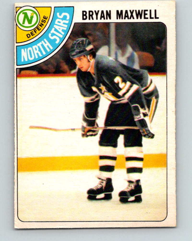 1978-79 O-Pee-Chee #216 Bryan Maxwell UER  Minnesota North Stars  8515