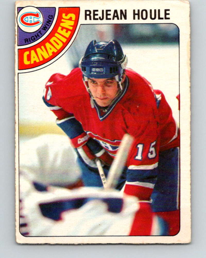 1978-79 O-Pee-Chee #227 Rejean Houle  Montreal Canadiens  8526
