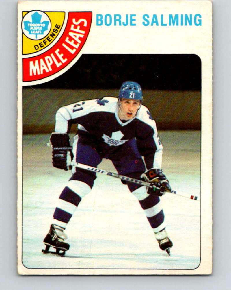 1978-79 O-Pee-Chee #240 Borje Salming AS  Toronto Maple Leafs  8539