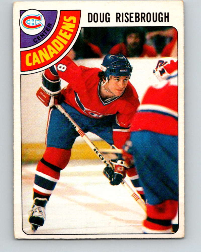 1978-79 O-Pee-Chee #249 Doug Risebrough Montreal Canadiens 8548 ...