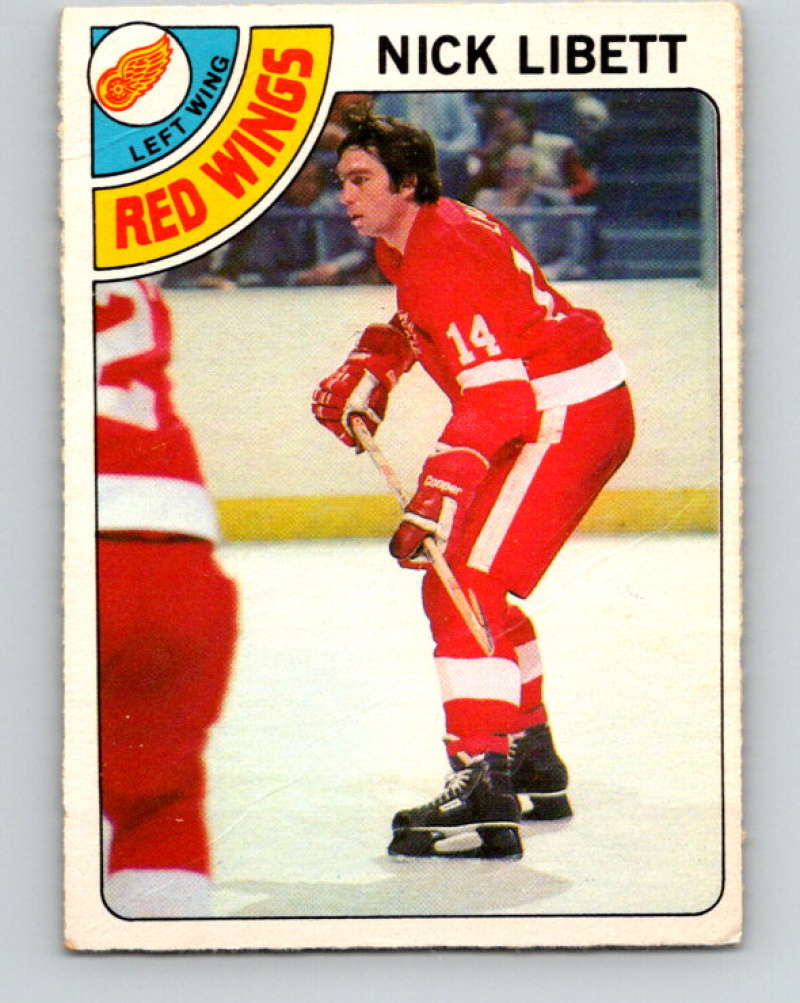 1978-79 O-Pee-Chee #251 Nick Libett  Detroit Red Wings  8550 Image 1