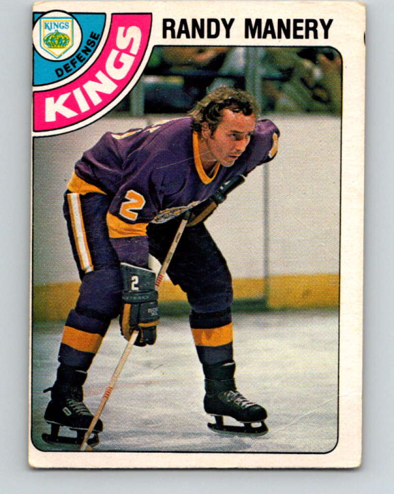 1978-79 O-Pee-Chee #266 Randy Manery  Los Angeles Kings  8565 Image 1